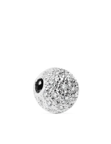 18K COLGANTE ORO BLANCO BOLA 11 MM