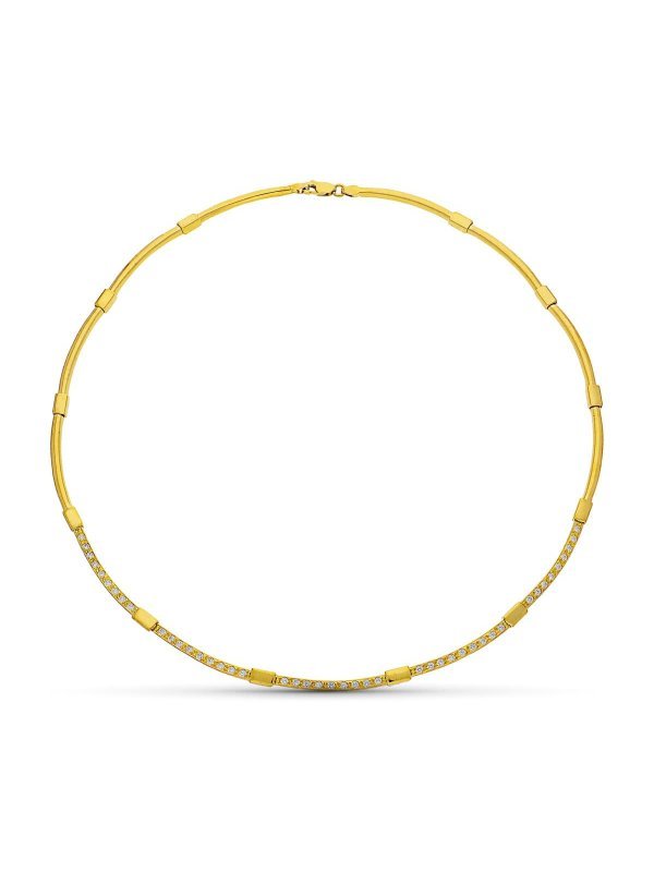 18K GARGANTILLA ORO AMARILLO Y...
