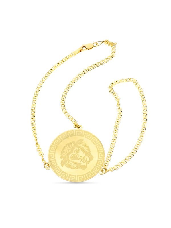 18K PULSERA ORO AMARILLO INDIA CON...