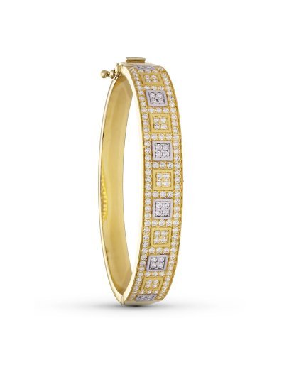 18K PULSERA RIGIDA ORO...