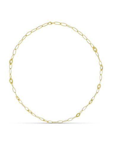 18K COLLAR ORO AMARILLO ESLABONES...