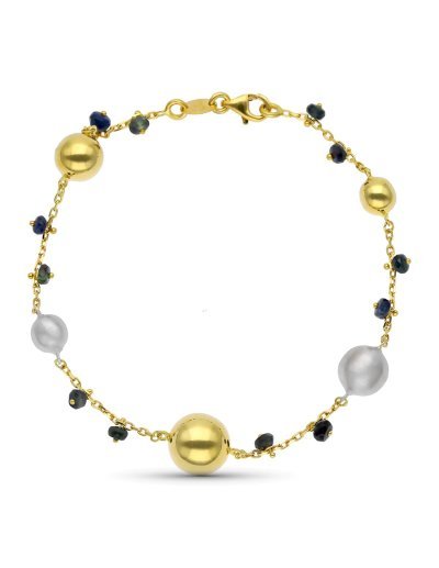 18K PULSERA ORO BICOLOR...