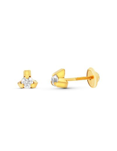 18K PENDIENTES ORO AMARILLO...