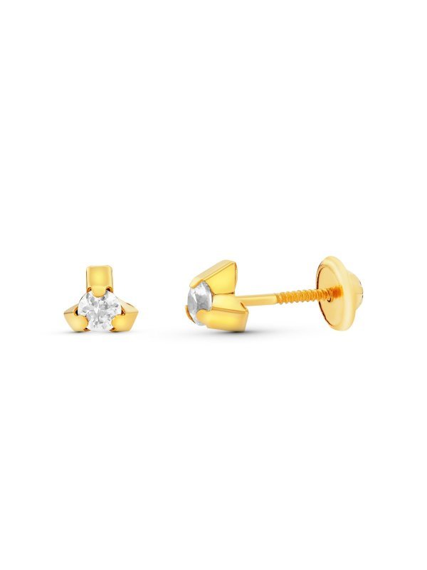 18K PENDIENTES ORO AMARILLO...