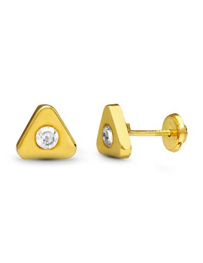 18K PENDIENTES ORO AMARILLO...