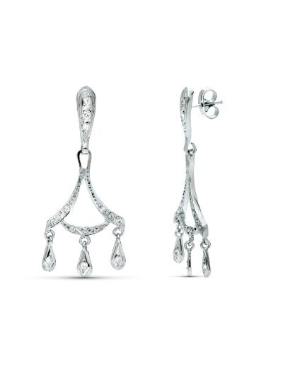 18K PENDIENTES CIRCONITAS...