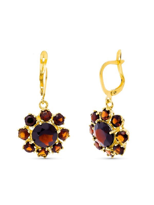18K PENDIENTES ORO AMARILLO DE...