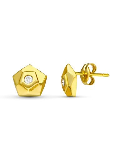 18K PENDIENTES ORO AMARILLO...