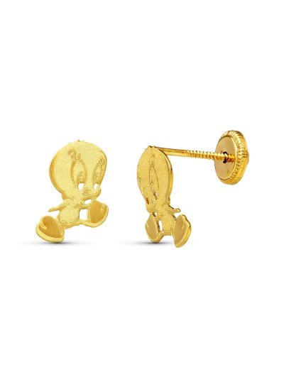 18K PENDIENTES ORO AMARILLO...