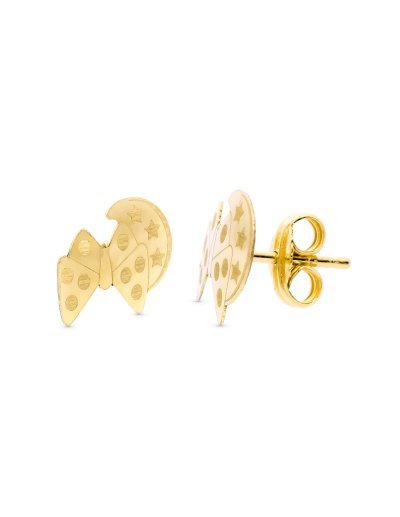 18K PENDIENTES ORO AMARILLO...