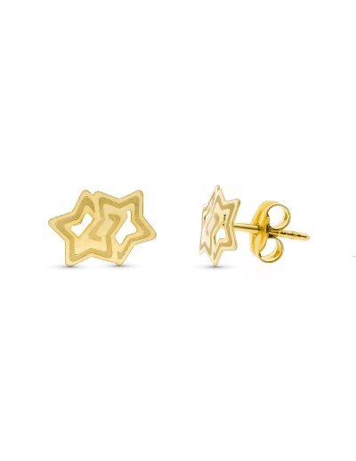 18K PENDIENTES ORO AMARILLO...