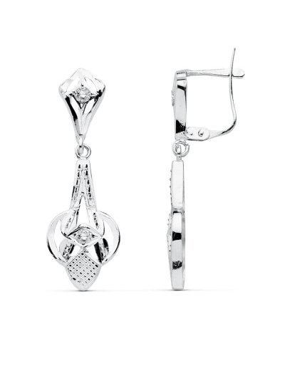18K PENDIENTES CUBANAS ORO...