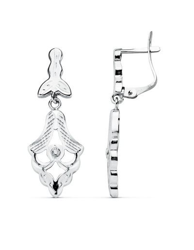 18K PENDIENTES CUBANAS ORO...