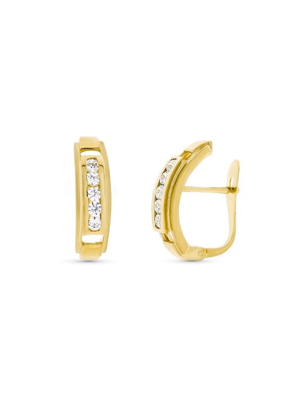 18K PENDIENTES ORO AMARILLO...