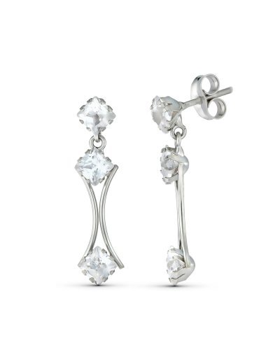 18K PENDIENTES CIRCONITAS...