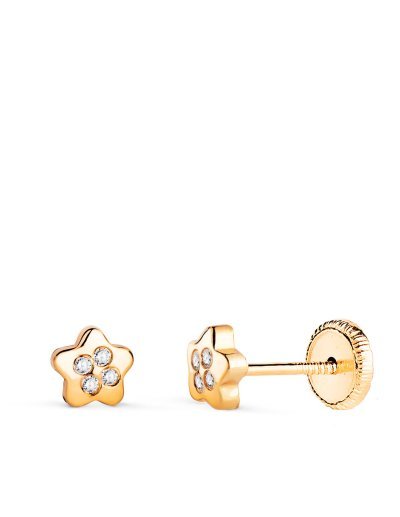 18K PENDIENTES ORO AMARILLO...