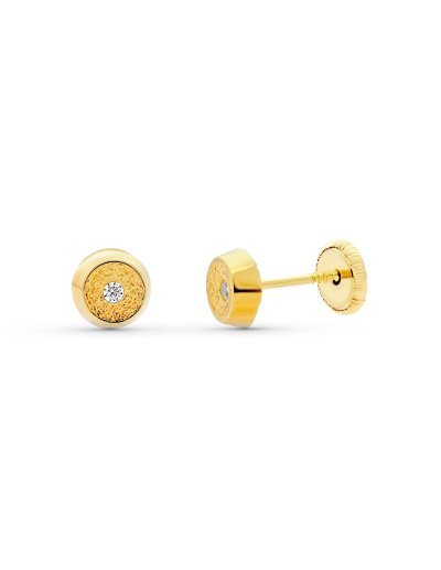 18K PENDIENTES ORO AMARILLO...