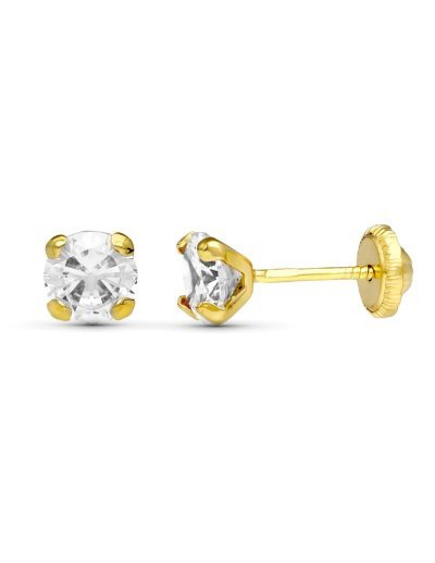 18K PENDIENTES ORO AMARILLO...