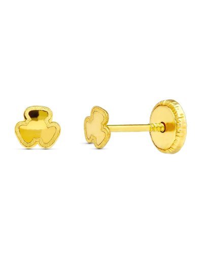 18K PENDIENTES ORO AMARILLO...