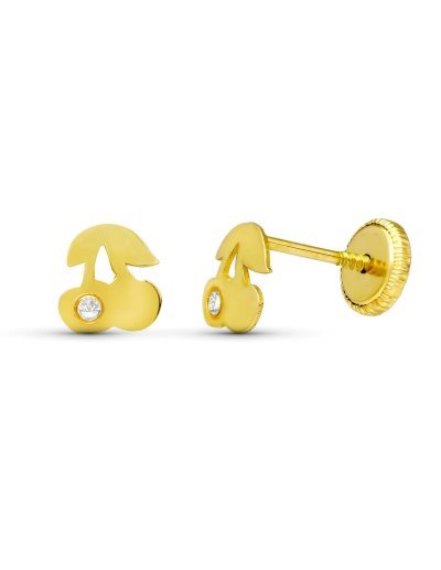 18K PENDIENTES ORO AMARILLO...