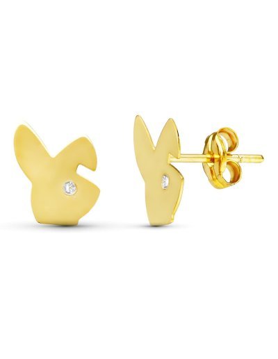 18K PENDIENTES ORO AMARILLO...