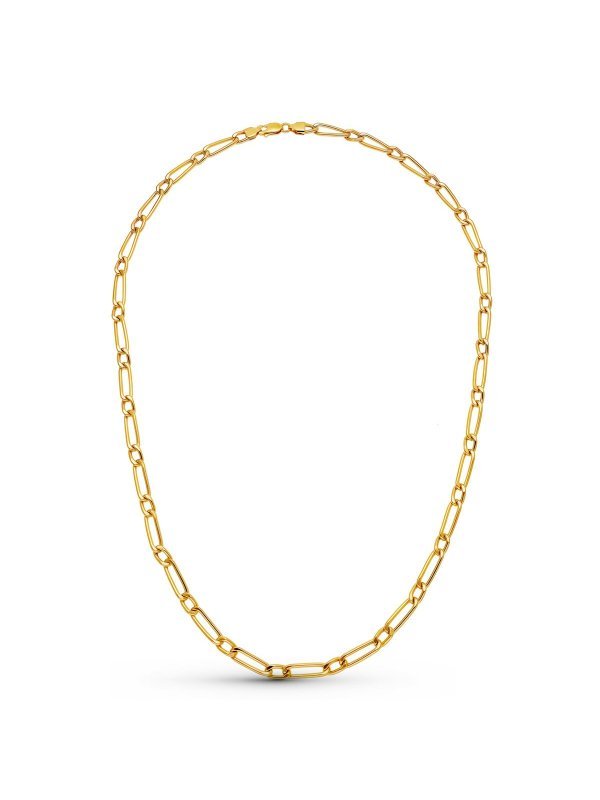 18K CADENA CARTIER HUECA 50 CM 4.5 MM