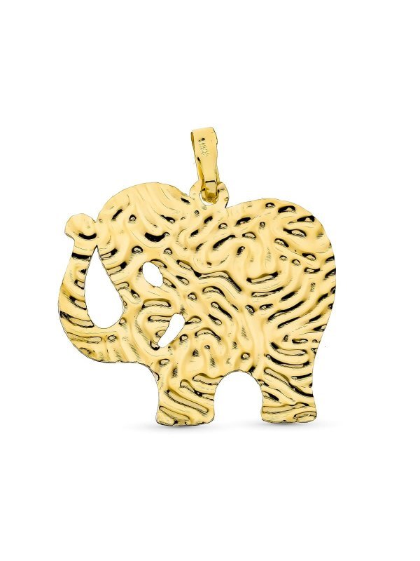 18K COLGANTE ORO AMARILLO BICOLOR...