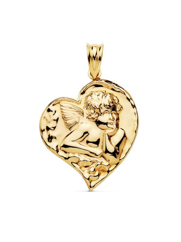 18K COLGANTE ORO AMARILLO ANGELITO...