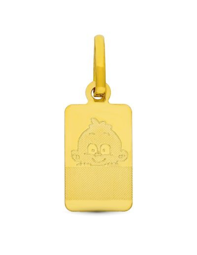 18K CHAPA ORO AMARILLO BEBE...