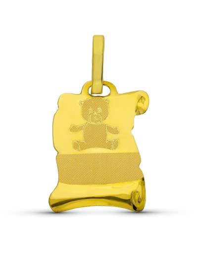 18K PERGAMINO ORO AMARILLO...