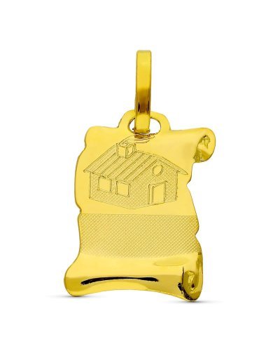 18K PERGAMINO ORO AMARILLO...