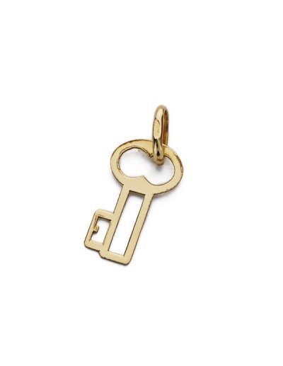 18K COLGANTE LLAVE 27X7 MM