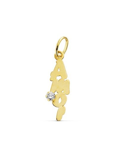 18K COLGANTE ORO AMARILLO...
