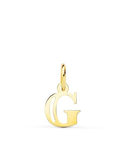 18K COLGANTE LETRA  G  ....