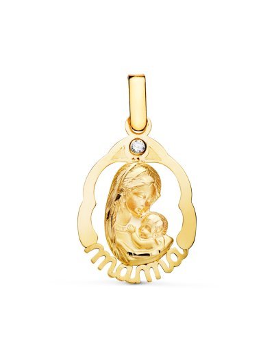 18K COLGANTE ORO AMARILLO...