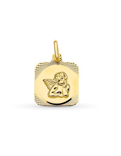 18K MEDALLA ORO AMARILLO...