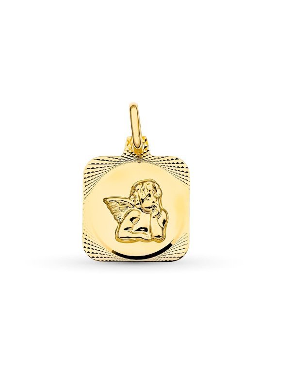 18K MEDALLA ORO AMARILLO ANGEL...