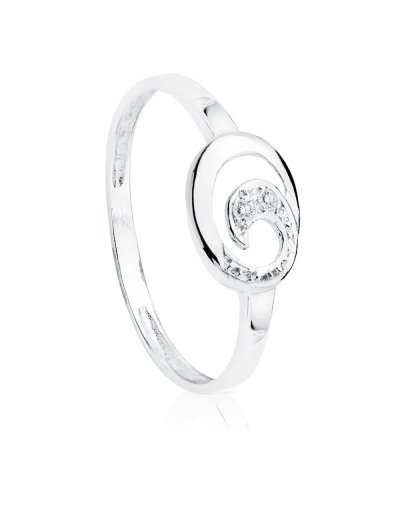 18K SORTIJA ORO BLANCO 2...