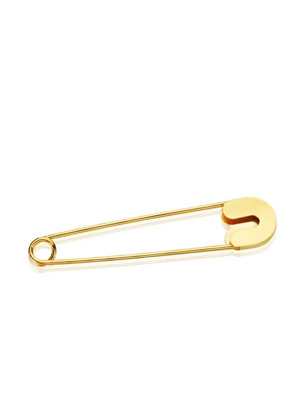 18k IMPERDIBLE ORO AMARILLO LISO