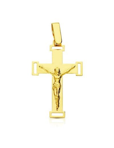 18K CRUZ CON CRISTO GRANDE...