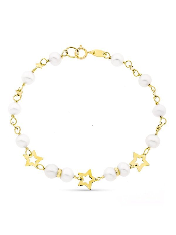 18K PULSERA ORO AMARILLO 17CM...