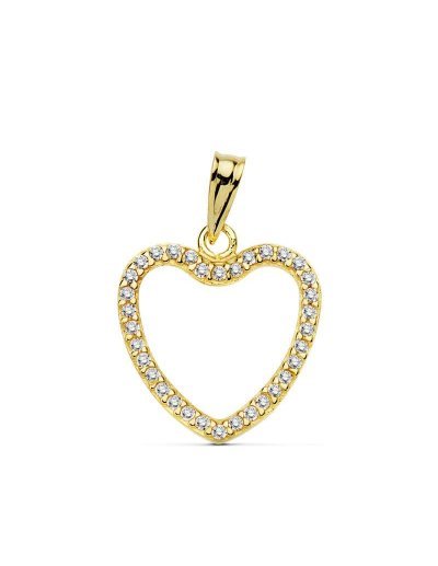 18K COLGANTE CORAZON...