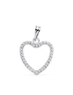 18K COLGANTE CORAZON ORO...