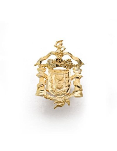 18K ESCUDO INSIGNIA MELILLA...