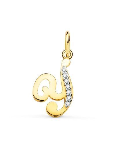 18K COLGANTE ORO BICOLOR...
