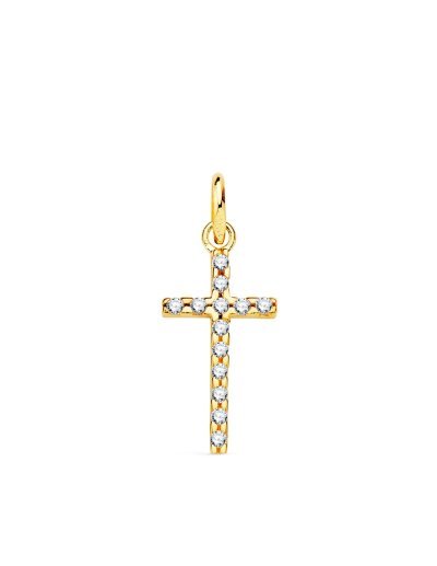 18K CRUZ ORO AMARILLO...