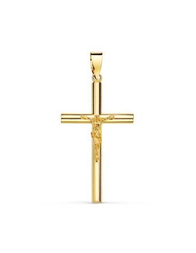 18K CRUZ CON CRISTO 29X17...