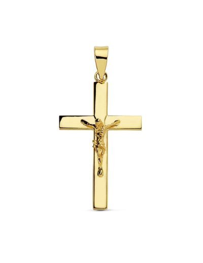 18K CRUZ CON CRISTO 25X16X3 MM