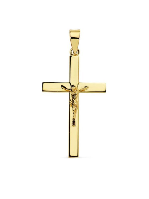 18K CRUZ CON CRISTO 29X18X3 MM