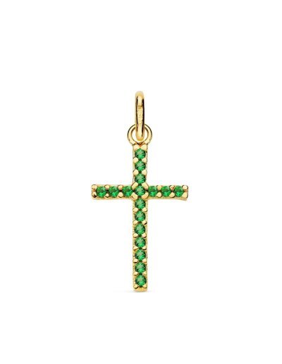 18K CRUZ ORO AMARILLO...
